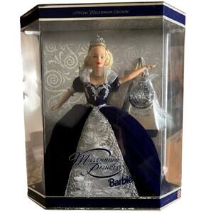 Vintage Millennium Princess Edition Barbie 1999 Y2K Mattel Doll Blonde